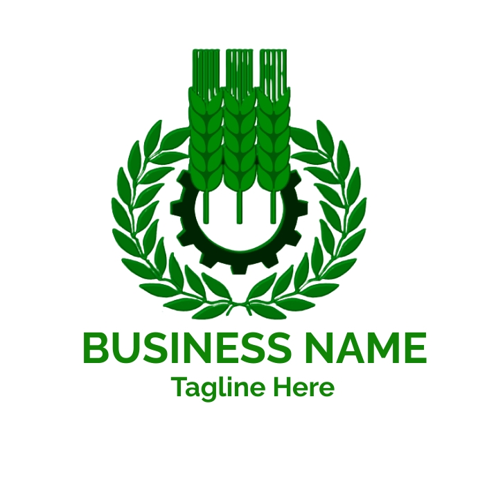 Agriculture business logo Logotyp template