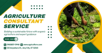 Agriculture Consultant Service ภาพที่แชร์บน Facebook template