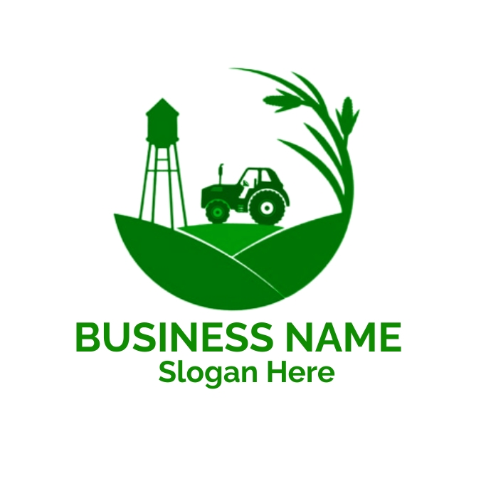 Farm Editable Logo Design Agriculture farm logo Template | PosterMyWall