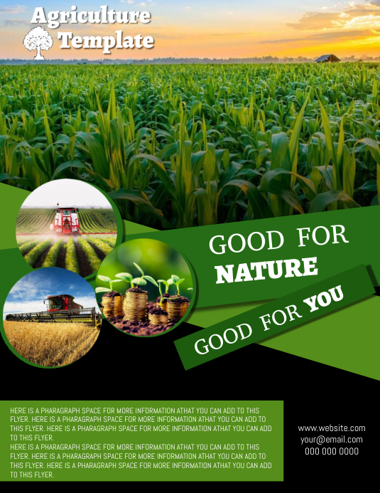 Agriculture Flyer Template PosterMyWall