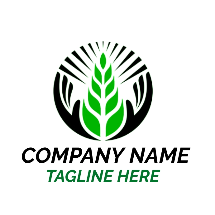 agriculture logo, farm logo and crops logo an template