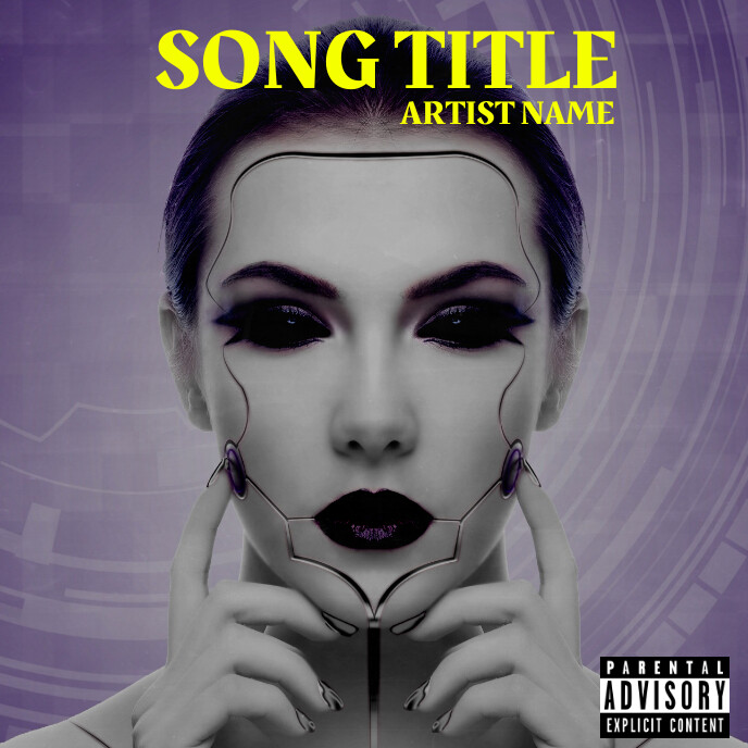 AI album cover template | PosterMyWall