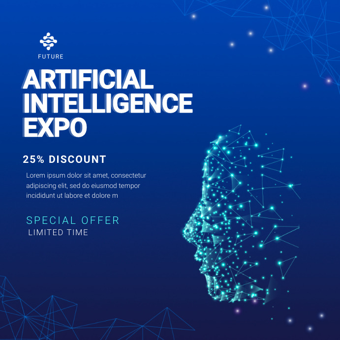 AI Expo Template | PosterMyWall