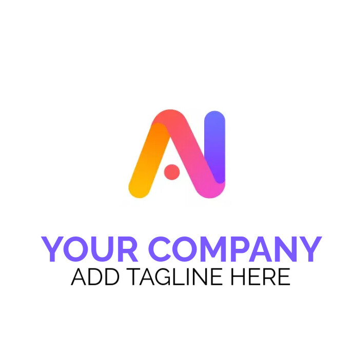 Plantilla de AI logo design Templete, Logo AI Sense design | PosterMyWall