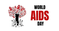 AIDS day auf Facebook geteiltes Bild template