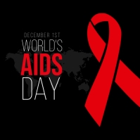 aids day template Persegi (1:1)