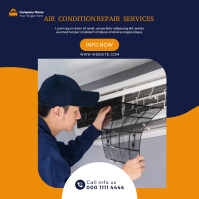 Air condition repair service poster template | PosterMyWall