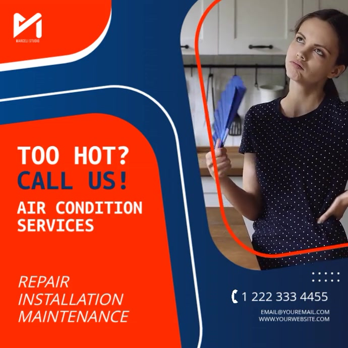 Air Conditioning Services Template | PosterMyWall