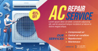 Air Conditioner Repair Service Ad Template | PosterMyWall