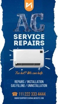 Ready-to-use Ac Repair Instagram Post Template | PosterMyWall