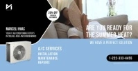 Air Conditioning HVAC Facebook Template