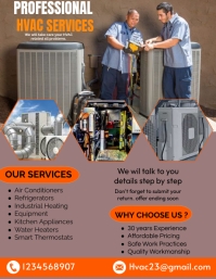 Air Conditioning HVAC Social Media Ad Hvac se Template | PosterMyWall