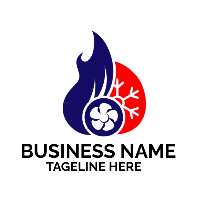 Logo Using Ac Air Conditioning Logo Template | PosterMyWall