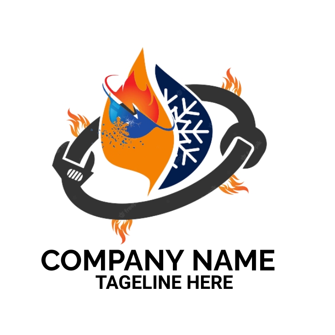 Logo Using Ac air conditioning logo Template | PosterMyWall