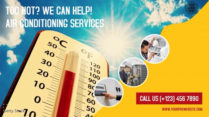 Air Conditioning Services Template | PosterMyWall