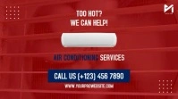 HVAC Air Conditioning Services 16:9 Template Tampilan Digital (16:9)