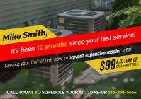 Air Condtion Services A4 template