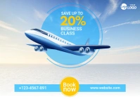 Air Ticket Offer Template Postal