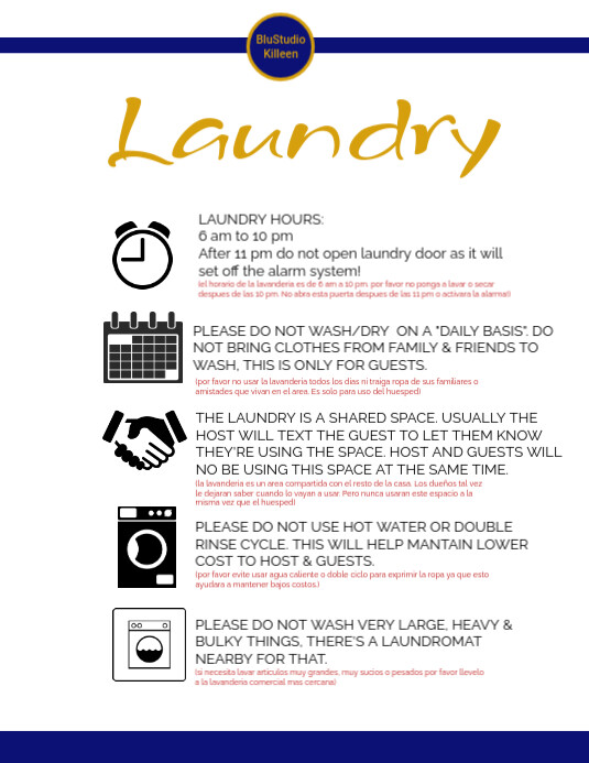 airbnb, kitchen, rules, short rentals, vrbo, Template | PosterMyWall