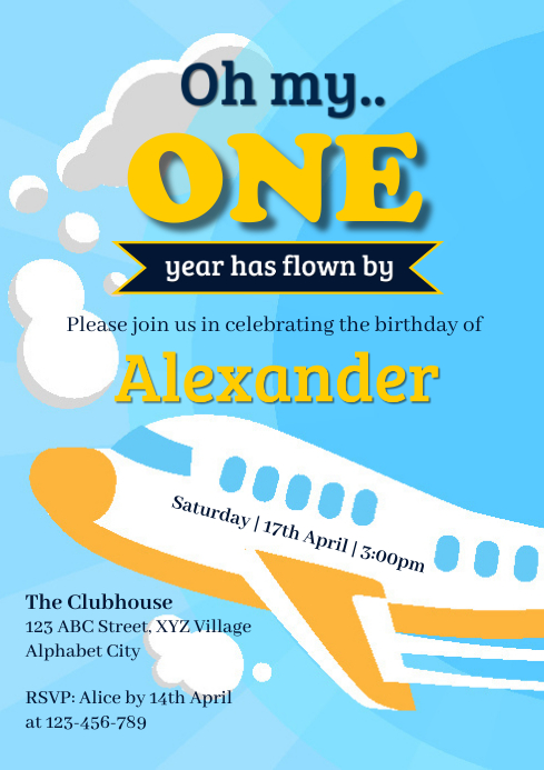Modele Invitation De Theme D Avion De Postermywall Modele Invitation De Theme D Avion De Postermywall
