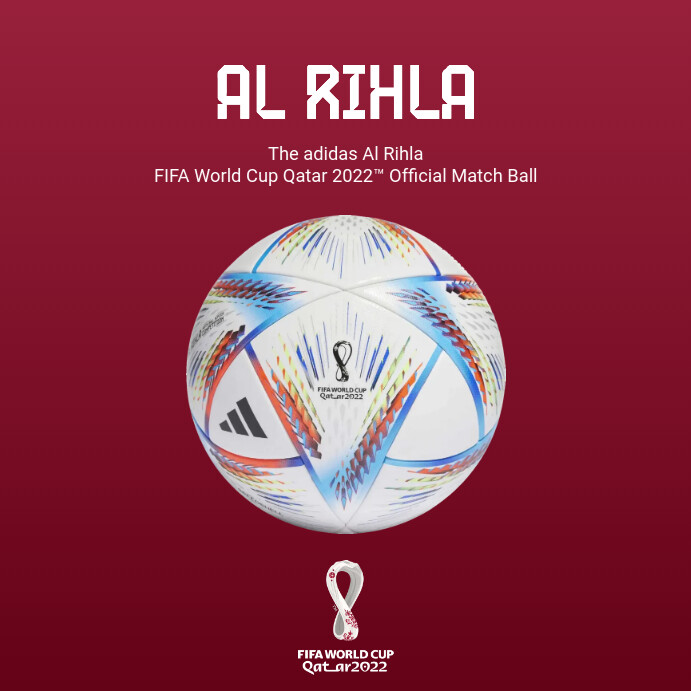 De Bola De Jogo Da Copa Do Mundo Da Fifa Al Rihla 2022 Modelo ...