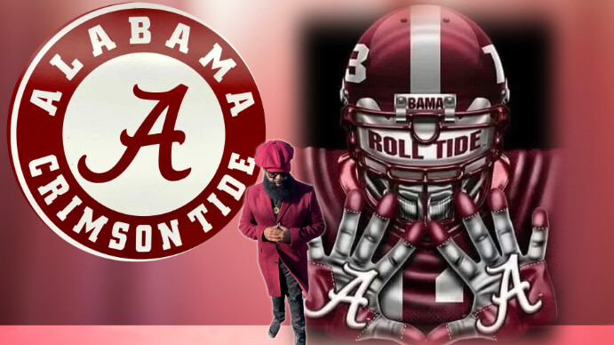 Alabama Football Template | PosterMyWall alabama-football-template-postermywall
