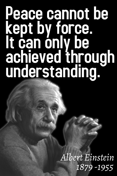 Image 4 for Albert Einstein Quote Template