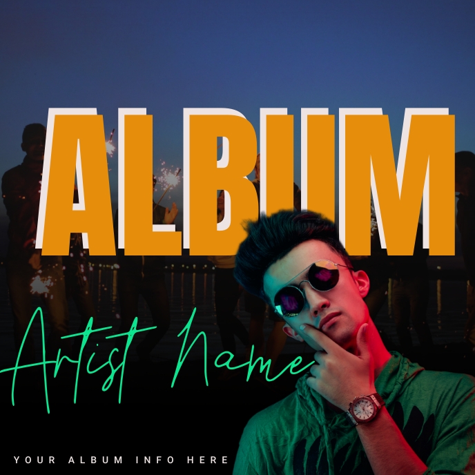 album and music cover Template PosterMyWall album and music cover Template PosterMyWall