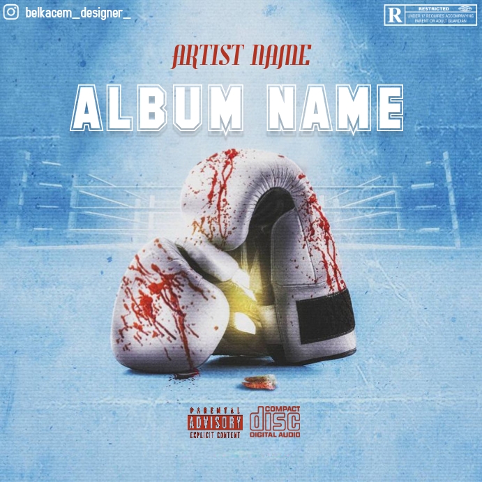 Album Cd Cover By Belkacem Designer Template Postermywall