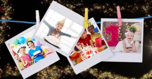 album collage facebook shared delt Facebook-billede template