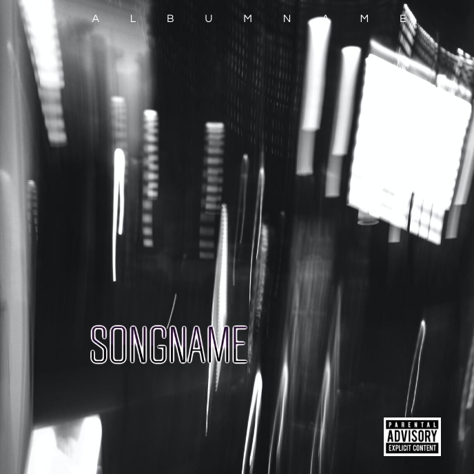Album cover (13) template