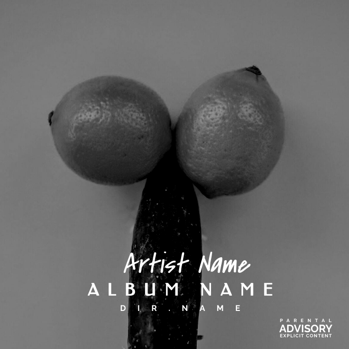 Album cover (69) template