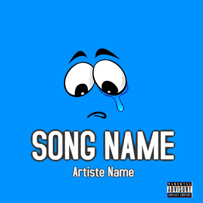 Album cover (81) template