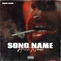 Black Music Album Cover Albumhoes Template