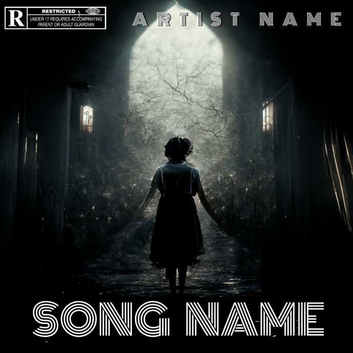 Album Cover ( Lost & Found ) template