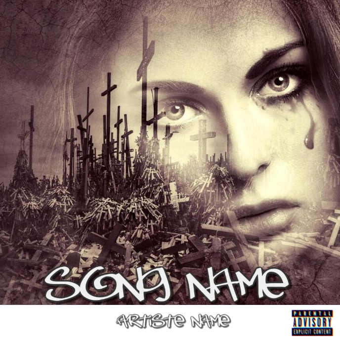 Album cover (100) Template | PosterMyWall