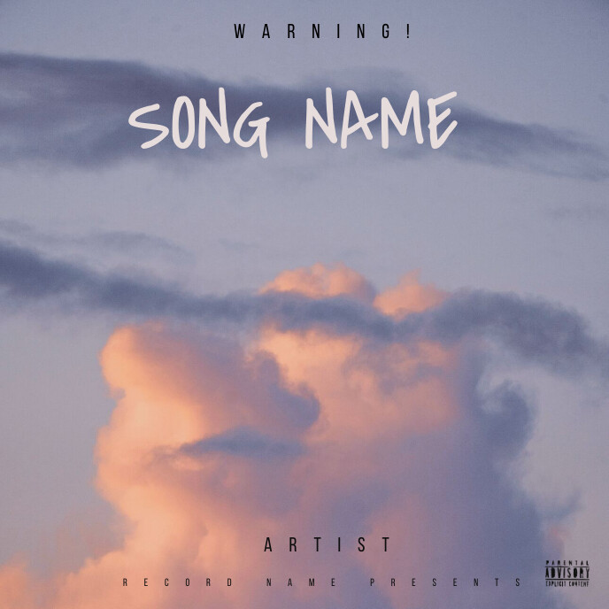 ALBUM COVER (21) Template PosterMyWall