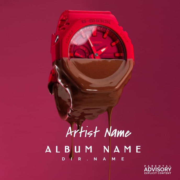 Album cover (74) Template PosterMyWall