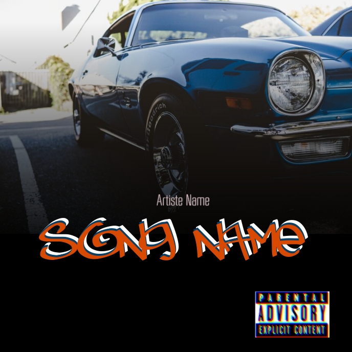 Album cover (89) template