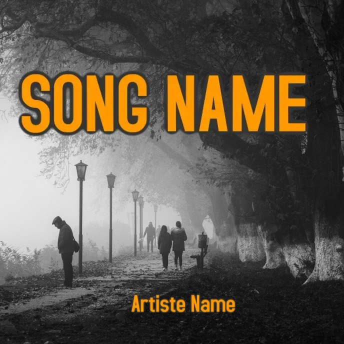 Album cover (98) template