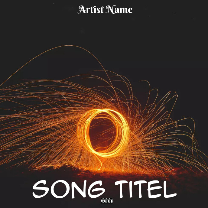 Album Cover Art template