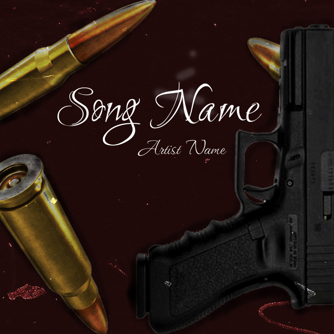 Album Cover Art Template PosterMyWall