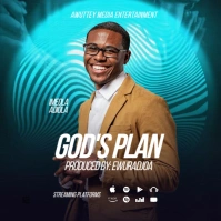 Album Cover Art Square (1:1) template