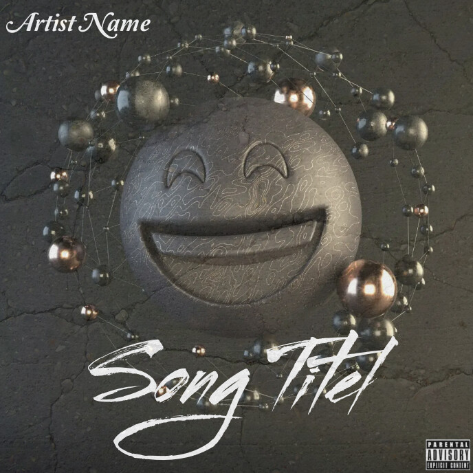 Album cover Art template