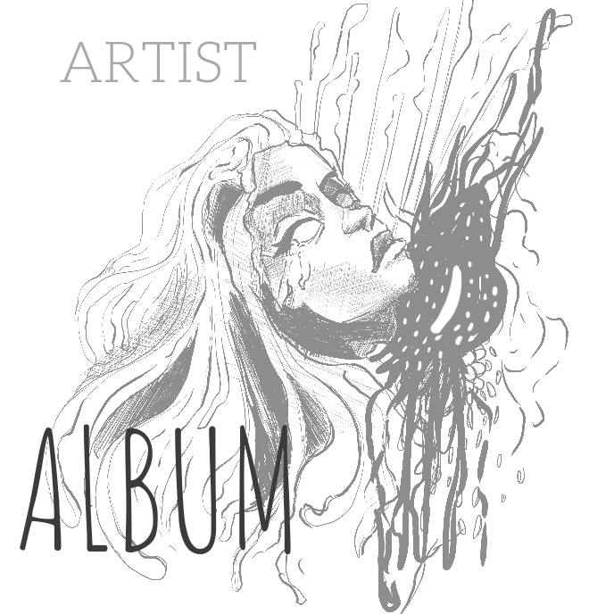 Album cover art Template PosterMyWall