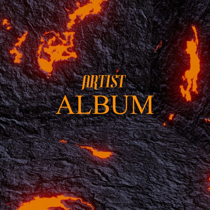 Album Cover Artwork Template | PosterMyWall