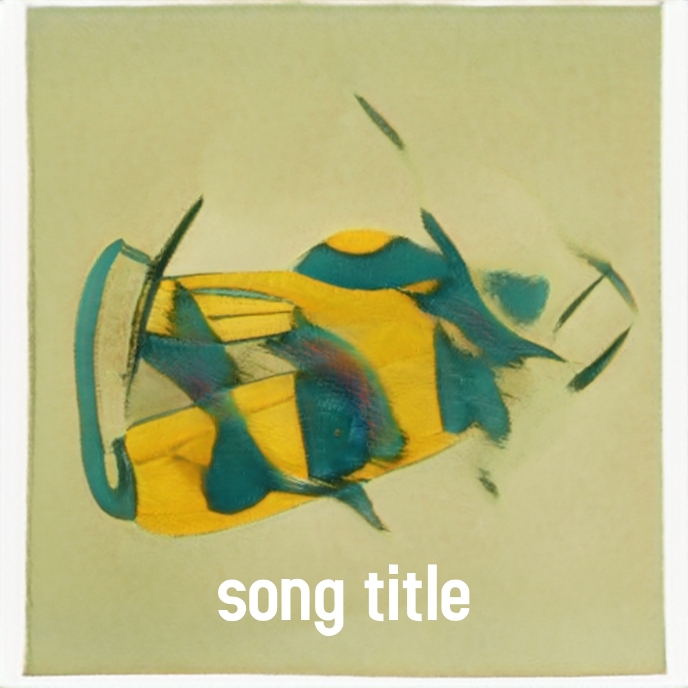 Album Cover Butterfly Template PosterMyWall