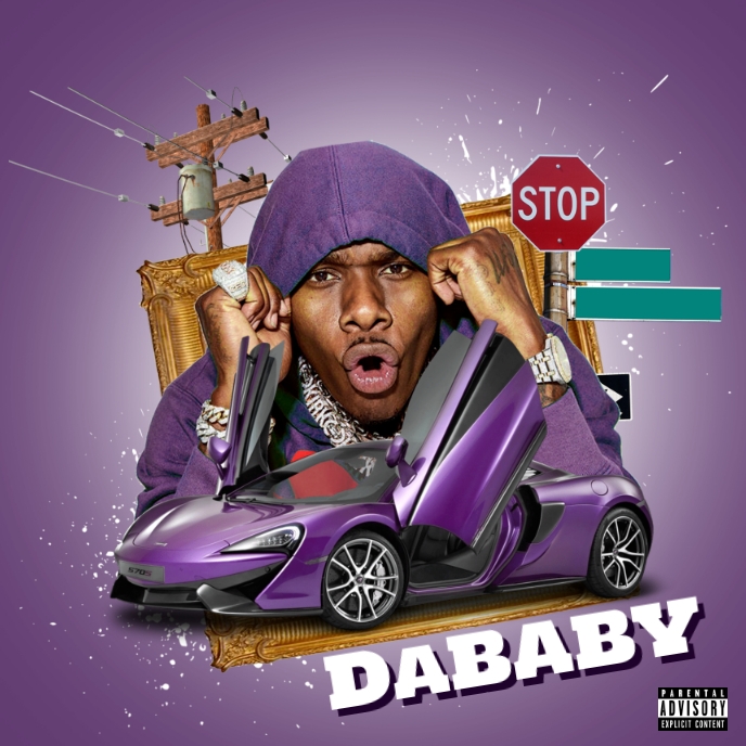 Copy of Album Cover Da Baby Template | PosterMyWall