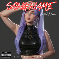 album cover Instagram Post template