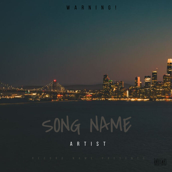 ALBUM COVER template